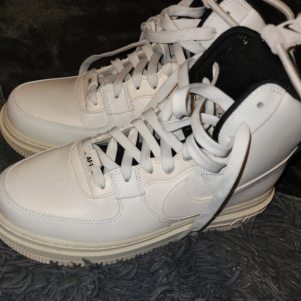 Nike Air Force 1 High Utility 2.0 as "Summit White" Mens Size 9 - Picture 3 of 9